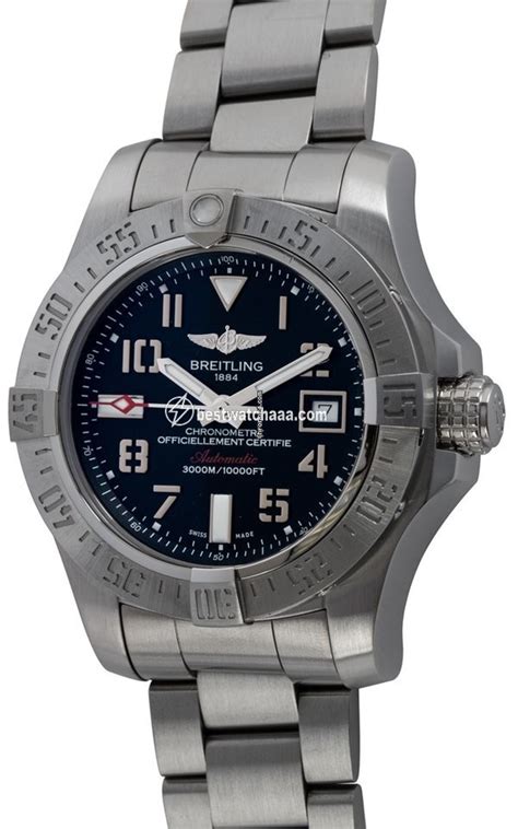 a17331101b2a1 Breitling Avenger II Seawolf Mens 